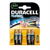 Baterii AAA alcaline 4 bucati DURACELL Turbo