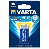 Baterie 9V alcalina VARTA High Energy