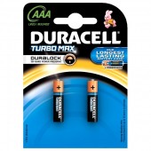 Baterii AAAK2 alcaline 2 bucati DURACELL Turbo Max Duralock