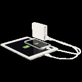 Baterie externa cu USB 12.000 mAh alb LEITZ Complete